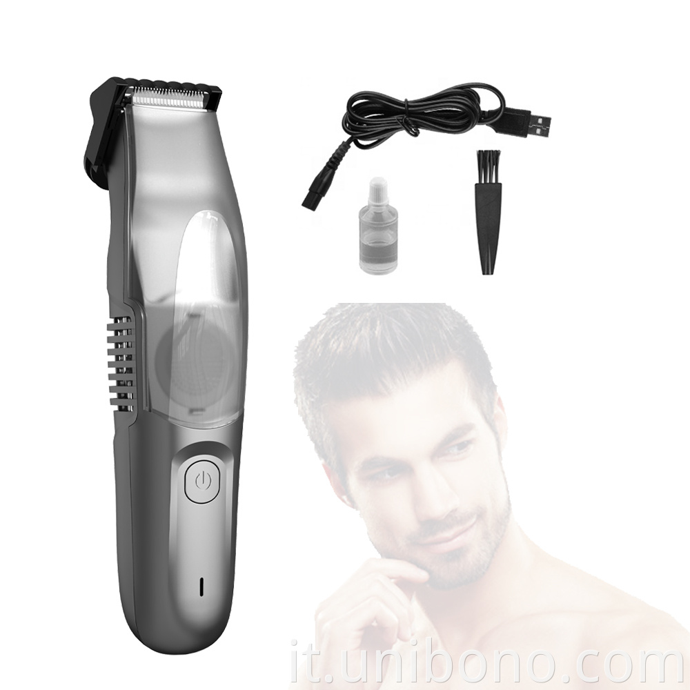 Beard vacuum hair trimmer for Men